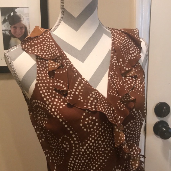 Trina Turk wrap blouse - Picture 2 of 7